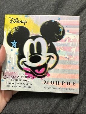 Morphe Mickey & Friends Mini Palette — Black, Pink, Yellow, Blue